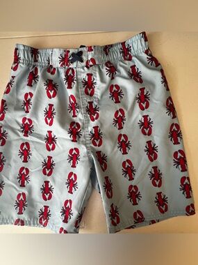 RUGGED BUTTS BOYS ANIMAL (Lobsters)
SWIM TRUNKS SIZE 10  UPF 50+ SUN PROTECT